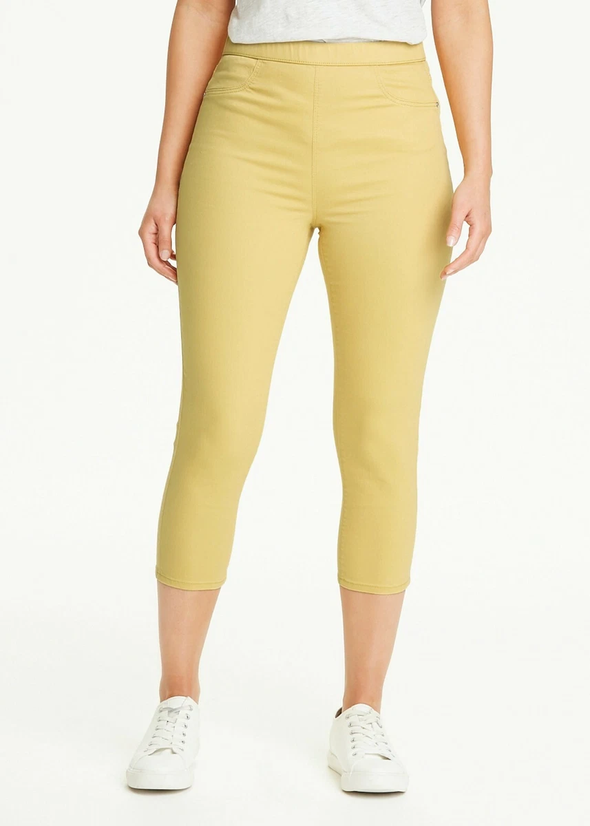 Yellow 2025 jeggings womens