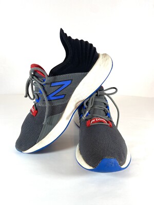 New Balance Mens ROAV Running Shoes 9.5 Fresh Foam Lead Cobalt MROAVLC1