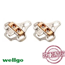 Wellgo RC 8 Shimano SPD Shoes Adapter Cleats Clipless Road Cleats To Spd Cleats