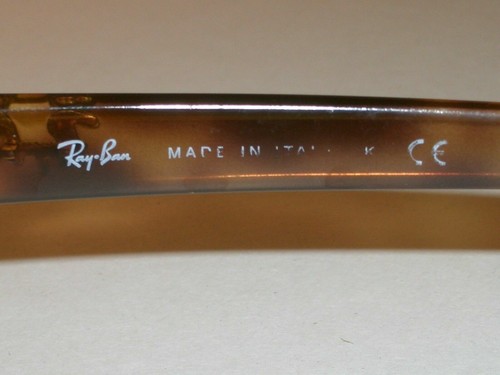 RAY BAN RB4115 642/73 3N SLEEK TORTOISE WRAPs SUNGLASSES/EYEGLASS FRAMES ONLY - Picture 7 of 8