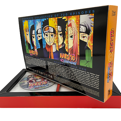 Dvd Box Naruto Shippuden - 1ª Temporada Box 3 4 Discos - Playarte