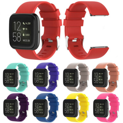 Wrist Band Fitbit Versa Lite Straps Silicone Sport Classic Band