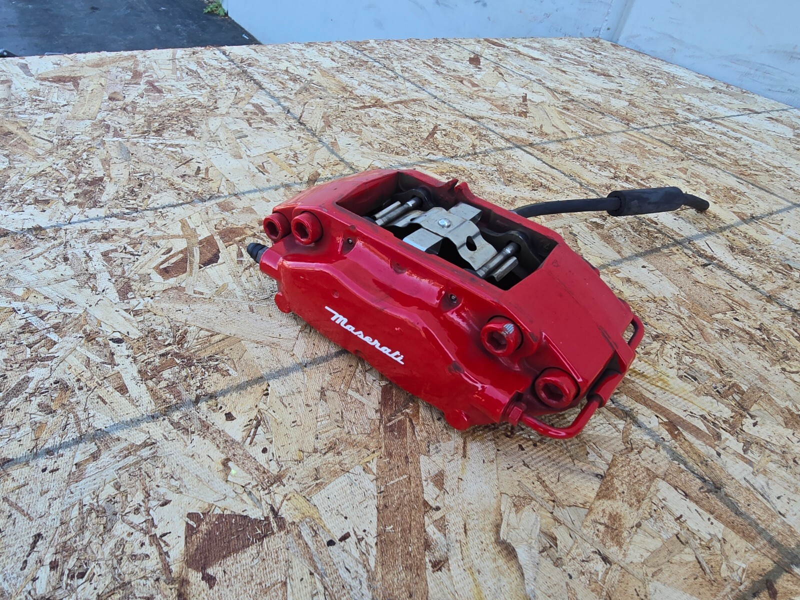 REAR LEFT SIDE BRAKE CALIPER BREMBO OEM 36k 08-19 MASERATI GRANTURISMO M145