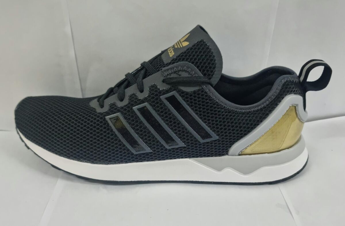 Adidas zx flux black and gold mens 2025 Adidas zx flux black and gold mens 2025
