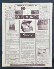 1950 Herbach & Rademan Electronics Scientific Equipment Catalog, Shallcross