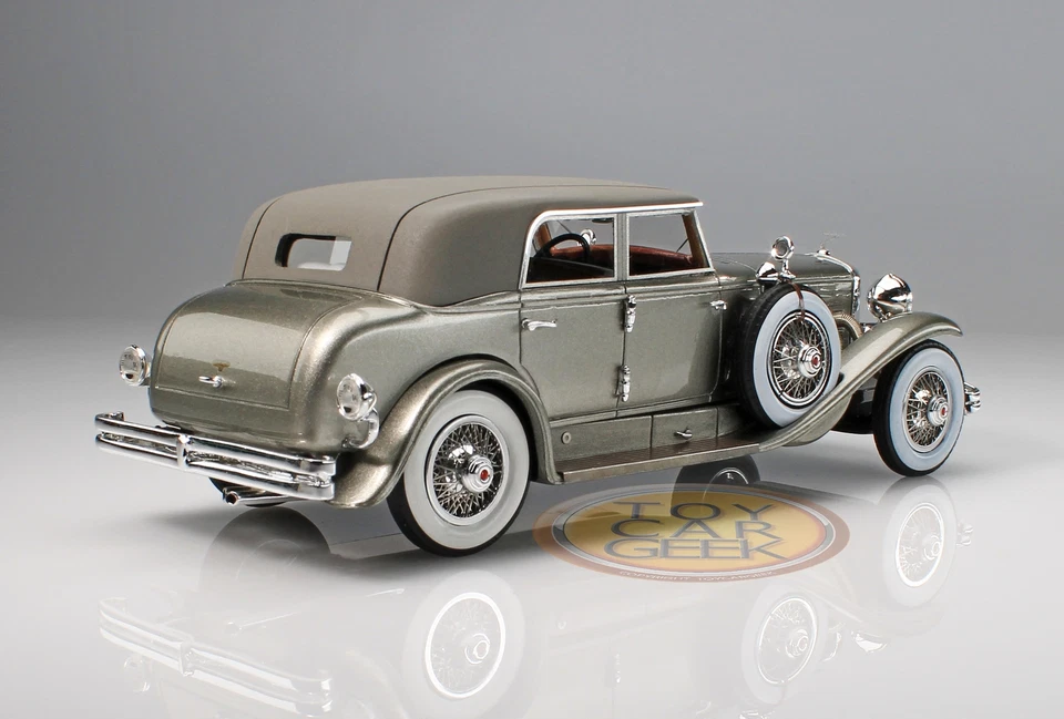 Torpedo Duesenberg Modelo J 1932 Berline Rollston - Gris 1:43 Kess Escala Modelos K Foto 2 de 2
