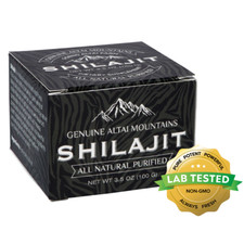 Pure Shilajit Resin 3.5oz/100g, 660 Servings - Potent Organic Fulvic Acid