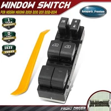 Front Driver Left Side Window Switch for Nissan Maxima 2009 2010 2011 2012-2014