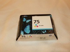 HP 75 Tri-color ink cartridge - May 2014. BRAND NEW