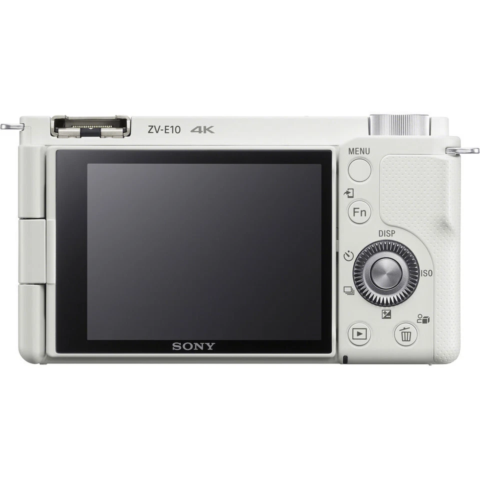 Sony ZV-E10 Vlogging Camera - White - 1 Year Warranty - FREE UK Delivery - Image 4 of 4