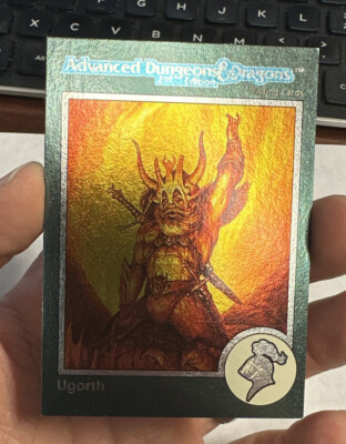 Advanced Dungeons & Dragons 2nd Edition 1993 Card RARE Ugorth #14