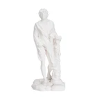 Dionysus Statue Bacchus Greek God of Wine Grape-Harvest Alabaster 6.69 Inches