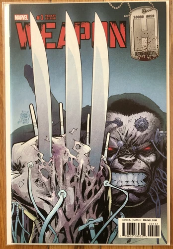 Weapon H #1 NM 1st Print Adam Kubert Variant  Cover Marvel Comics (2018) Hulk