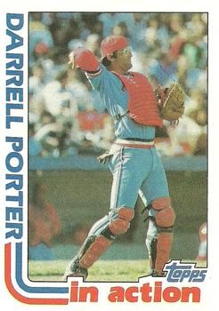Darrell Porter 1982 Topps 448 St. Louis Cardinals Baseball Card