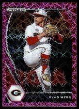 Ryan Webb 2021 Panini Prizm Draft Picks #PDP125 Georgia Bulldogs MLB READ