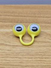 Toysmith Kids Classic Finger Eye Puppet Toy Yellow