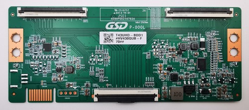 Philips TV T-Con BOARD - T43UHD-BDD1 / HV430QUB-F70 - P-000L aus 43PUS7000 TCON