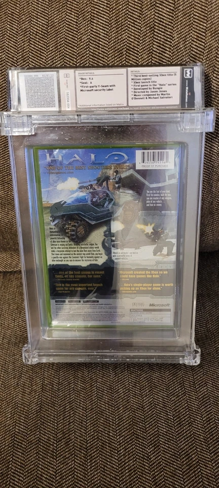 RARE🔥HALO COMBAT EVOLVED GOTY FOIL FOR XBOX WATA 9.6 A 🔥NEW & SEALED - Image 3 of 3