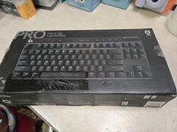 Logitech G PRO X TKL LIGHTSPEED Wireless Gaming Keyboard, Clicky, Black NOB