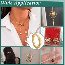 19.69 Ft Brass Flat Bezel Wire, 5mm/0.2 Inch Wide Golden Flat Brass Strip, Fl...