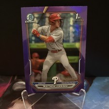 2026 Bowman Chrome Matthew Ferrara Purple /250 Phillies BCP-110 1st Bowman