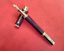 Montblanc Princess Grace de Monaco 106631 penna stilografica viola intenso usata