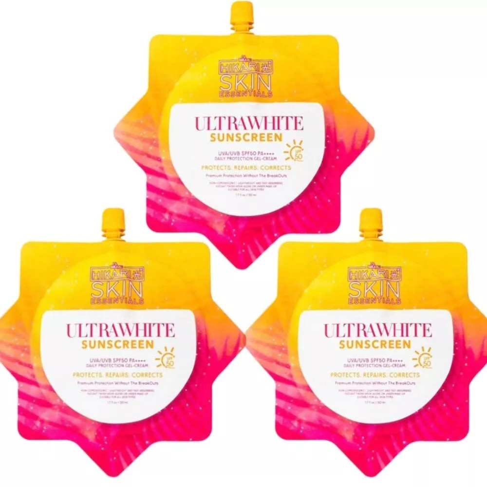 3 Hikari Skin Essentials Ultra Fresh Sunscreen Gel-Cream SPF 50 UVA/UVB, 50ml