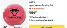 motiv venom bowling ball