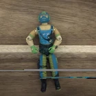 Vintage 1984 GI Joe Cobra Copperhead (Water Moccasin Driver) Action Figure 3.75”
