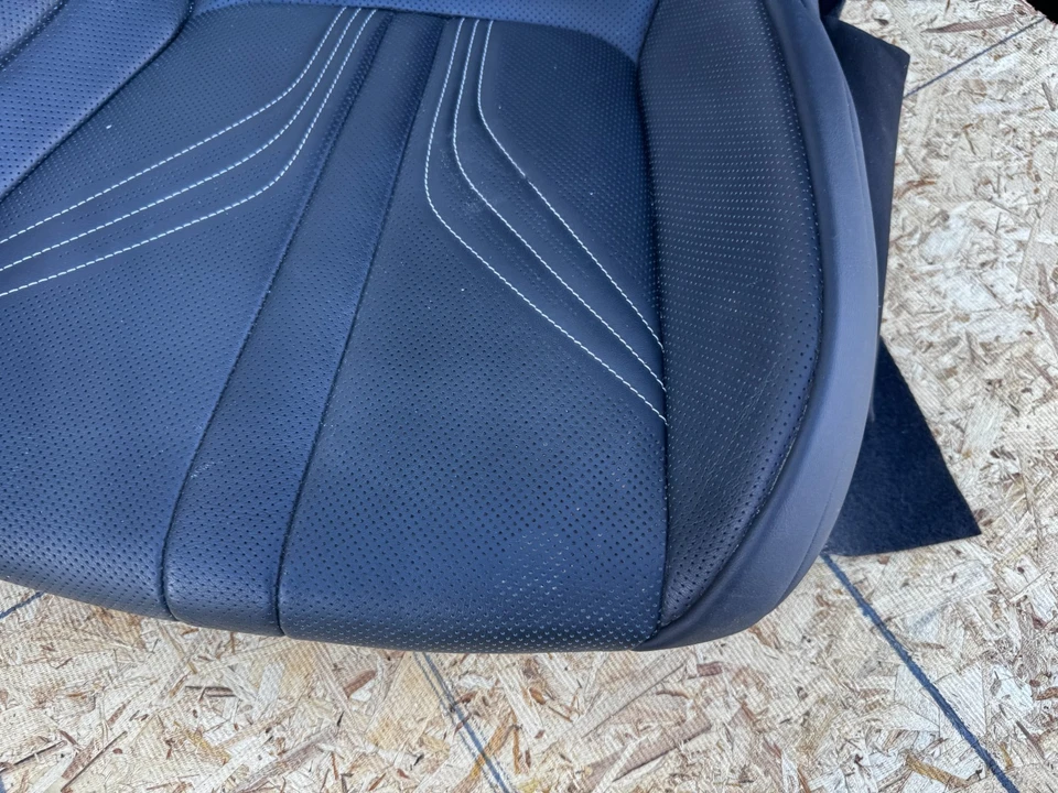 Cojín asiento inferior delantero derecho cuero negro lexus rc f (2015-2019) oem Foto 2 de 4