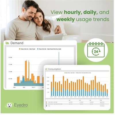 Home Energy Monitor with Solar Net Metering
