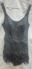 Vintage 50'S Fringe DEWEESE DESIGN SWIMSUIT 10/32 Rockabilly