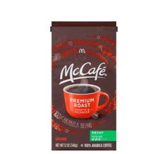 McCafe Premium Roast Decaf, Medium Roast, Ground Coffee, 12 oz