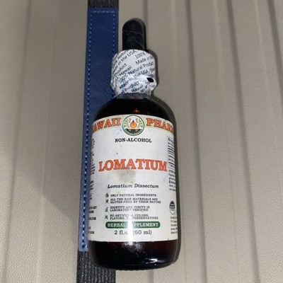 Lomatium Alcohol-Free Liquid Extract Non Alcohol 2 Fl Oz Exp 03/2026 #L14
