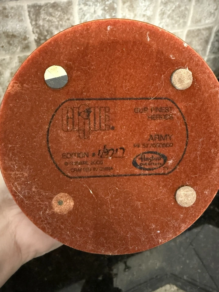 Hasbro G.I.Joe "Our Finest Hero's Series" - "U.S. Army" LE Statuitte Flaws Foto 4 de 4