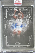 Aliyah Boston 2025 Panini One And One WNBA SP Spotlight Signatures Auto /99