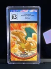 Pokémon 1999 Topps Series 1 Charizard #6 First Print CGC 8.5