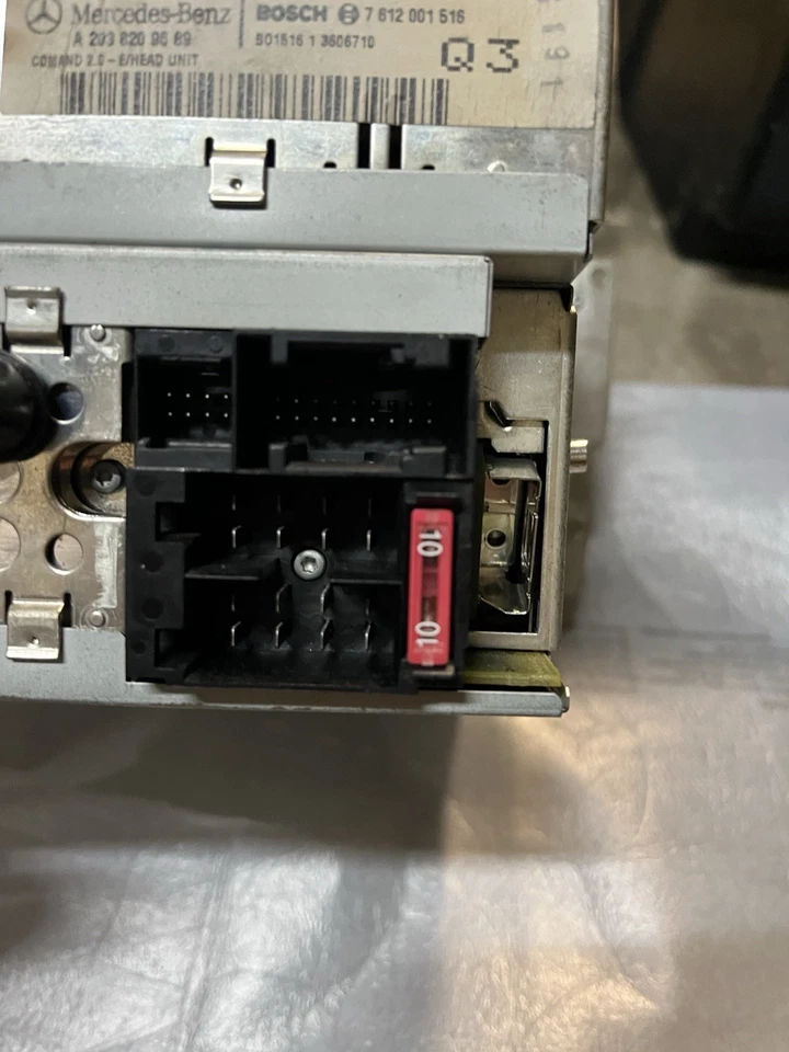 Mercedes W203 Command Navi Radio Navigation CD Navi C Klasse W203 - Bild 3 von 4