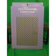 NIP Kids Universal Tablet Cover Fits Tablet Sizes 7-11" Green Purple Stripes