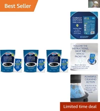 Effective Disposer Care Cleaner with Lemon Scent, 3 Pack - Deep Clean & Fresh