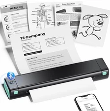 Phomemo Portable Thermal Printer, M08F Bluetooth Thermal Printer