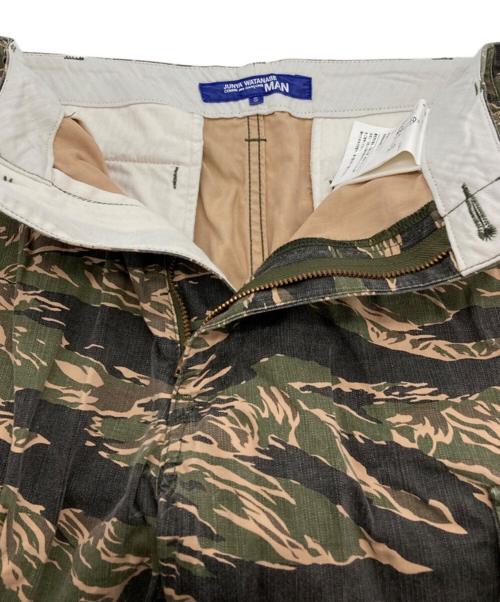 JUNYA WATANABE COMME des GARCONS MAN PINK Tiger Camo Shorts Size