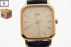 Vintage [NEAR MIINT] SEIKO 1221-5420 Gold Square 21mm Quartz Women's Watch JAPAN