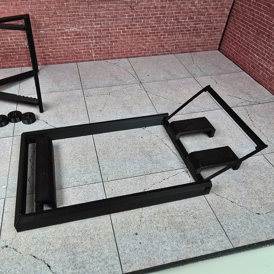 ATV 4-wheeler Service Lift Model 1/12 scale 3d printed Garage Diorama Prop Model - Image 4 of 4