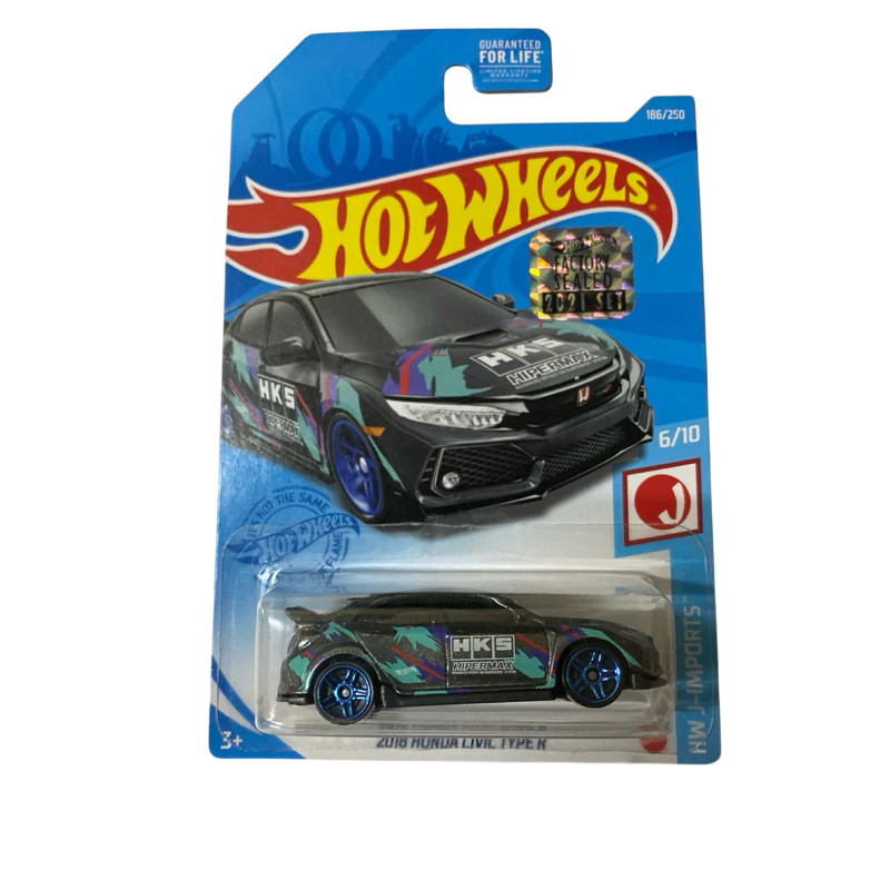 Hot wheels Honda Civic 2018 Type R Factory Sealed 2021