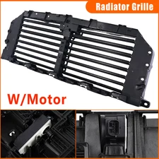 For 2021 2022 2023 Ford F150 F-150 Upper Radiator Grille Air Shutter With Motor