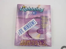 Lightning for Windows Lucid Corporation CD Version NOS Sealed vintage software