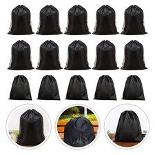 15PCS Storage Bag Drawstring Bags Drawstring Clothes Bag Drawstring Storage Bags