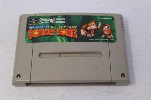 Super Donkey Kong Nintendo Super Famicom SNES Japanese Region Cartridge Only
