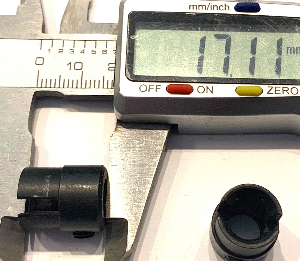 Kyosho Getriebeausgang 4mm, L17 IF-218 Wellen Mitnehmer zB Inferno GT2 (1287-8) - Bild 2 von 4